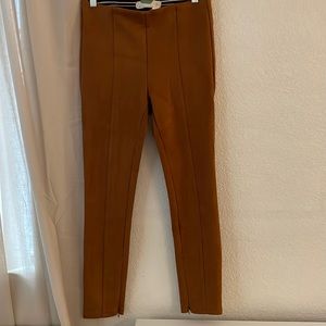 Anthropologie Faux Suede Leggings